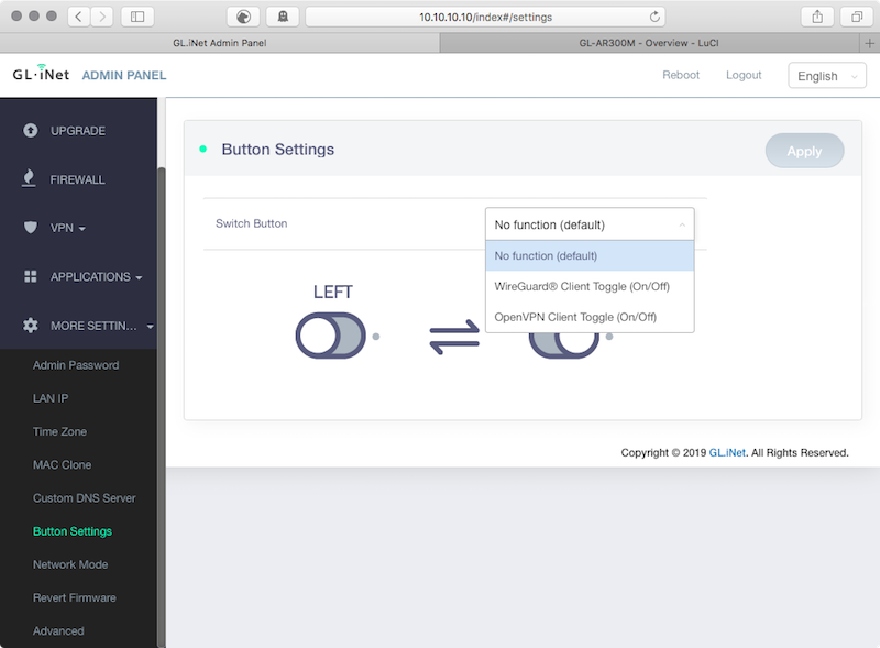 GL.iNet Router Firmware 3.0