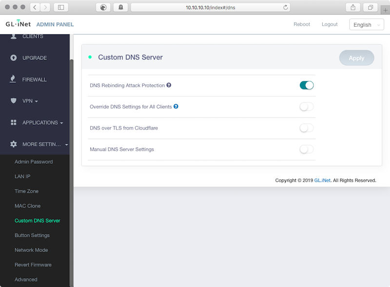 GL.iNet Router Firmware 3.0