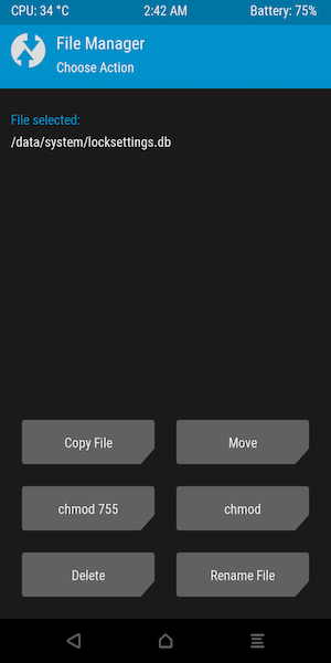 TWRP Restore