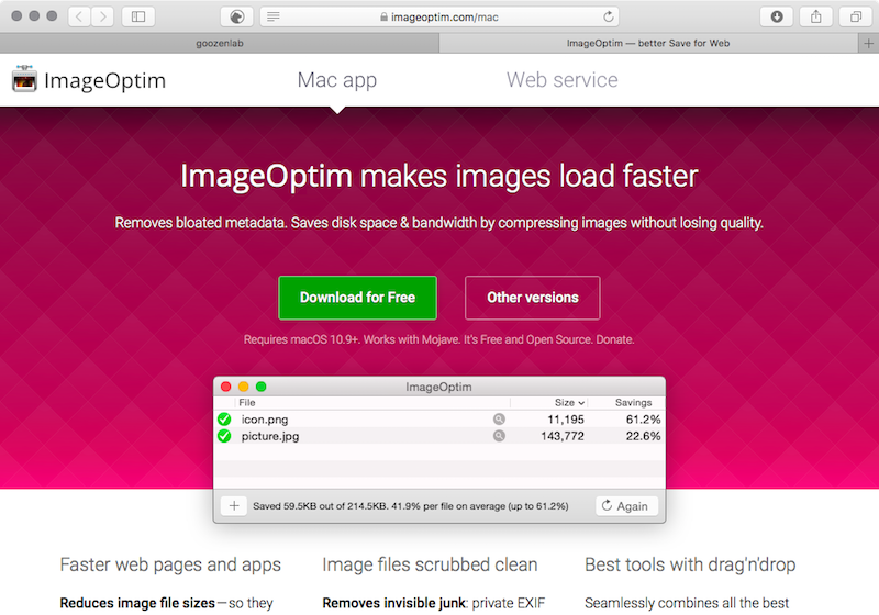 ImageOptim App