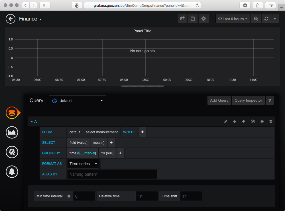 Grafana Graf Settings