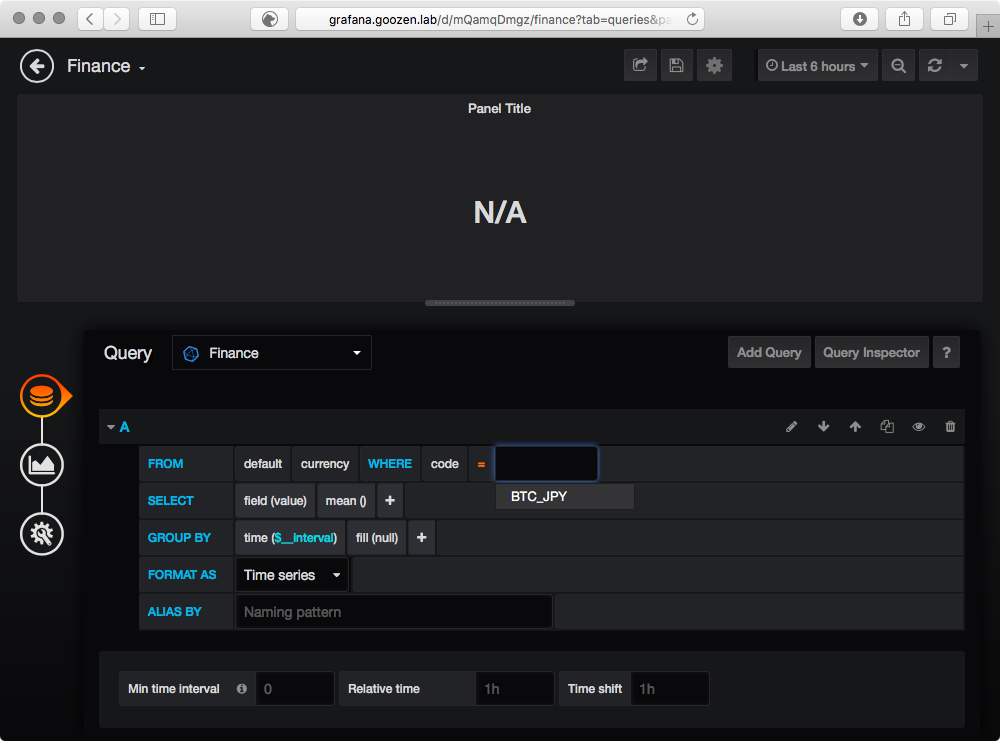 Grafana Single stats