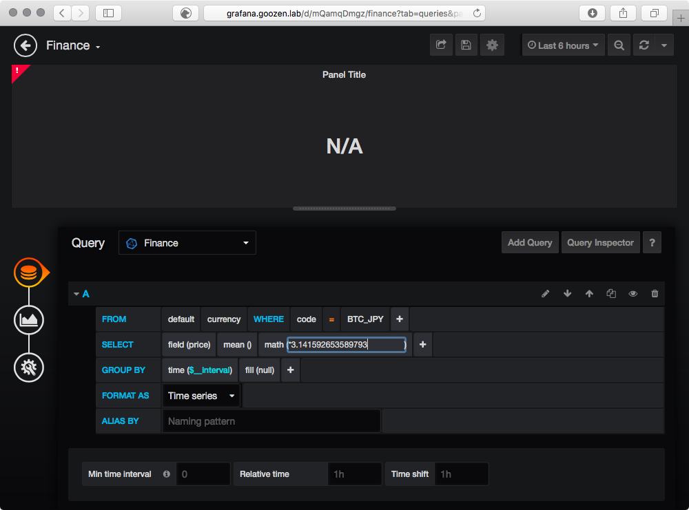 Grafana Single stats