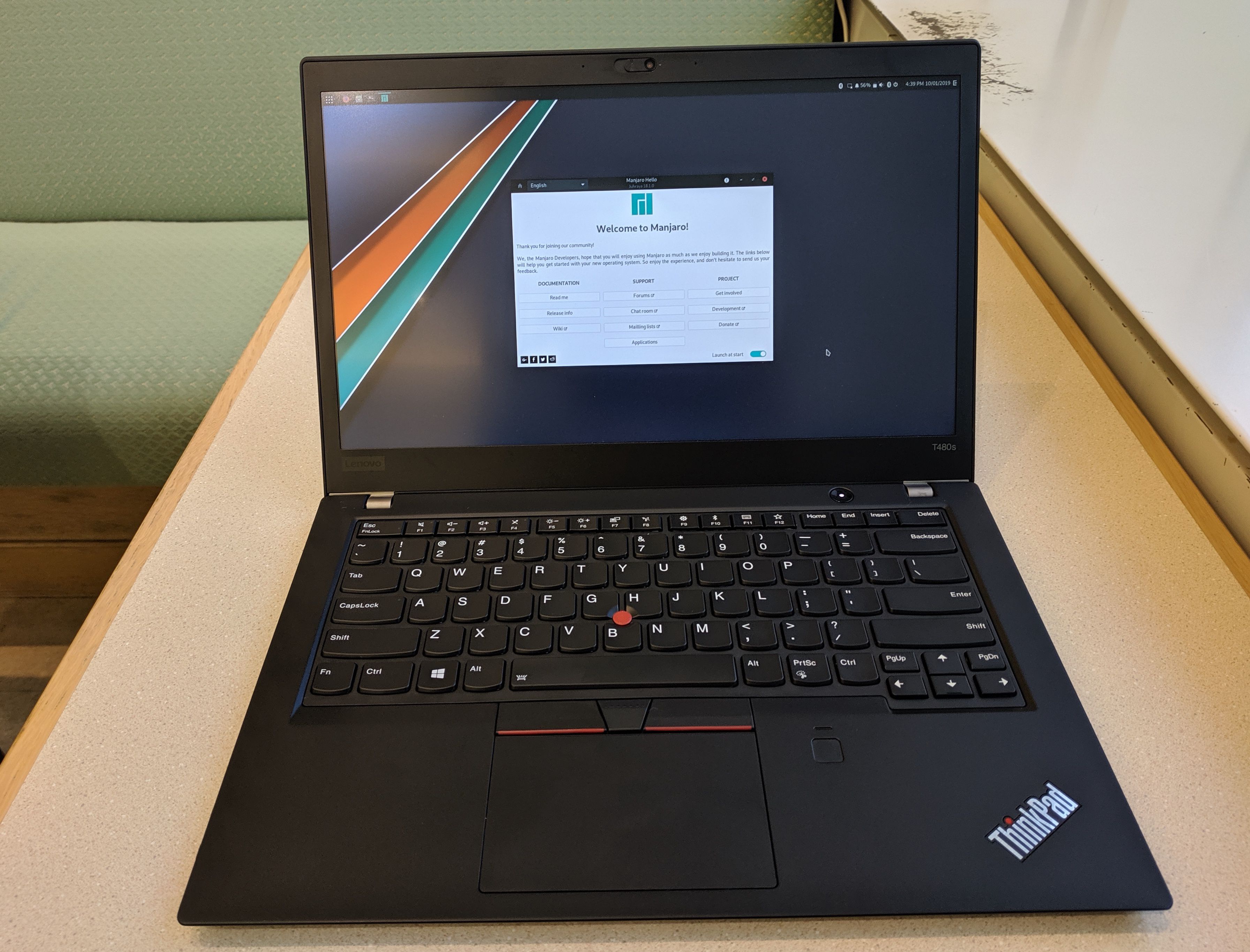 Debian on Thinkpad T480S