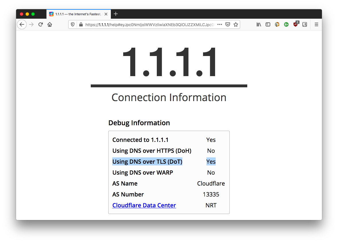 DNS TLS