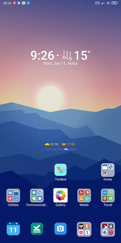 Miui with MS Launcher