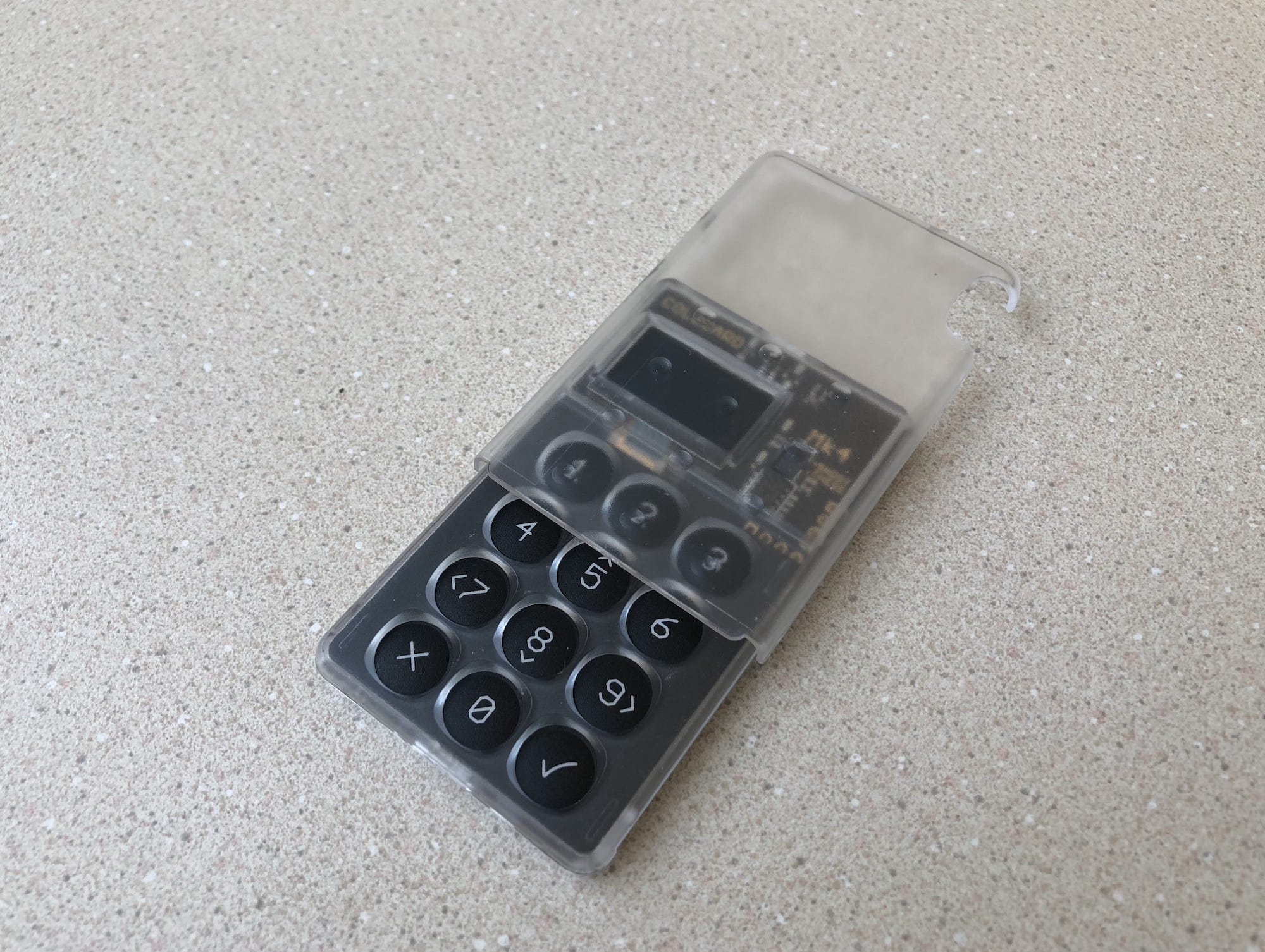 ColdCardf mk4 : Keypad