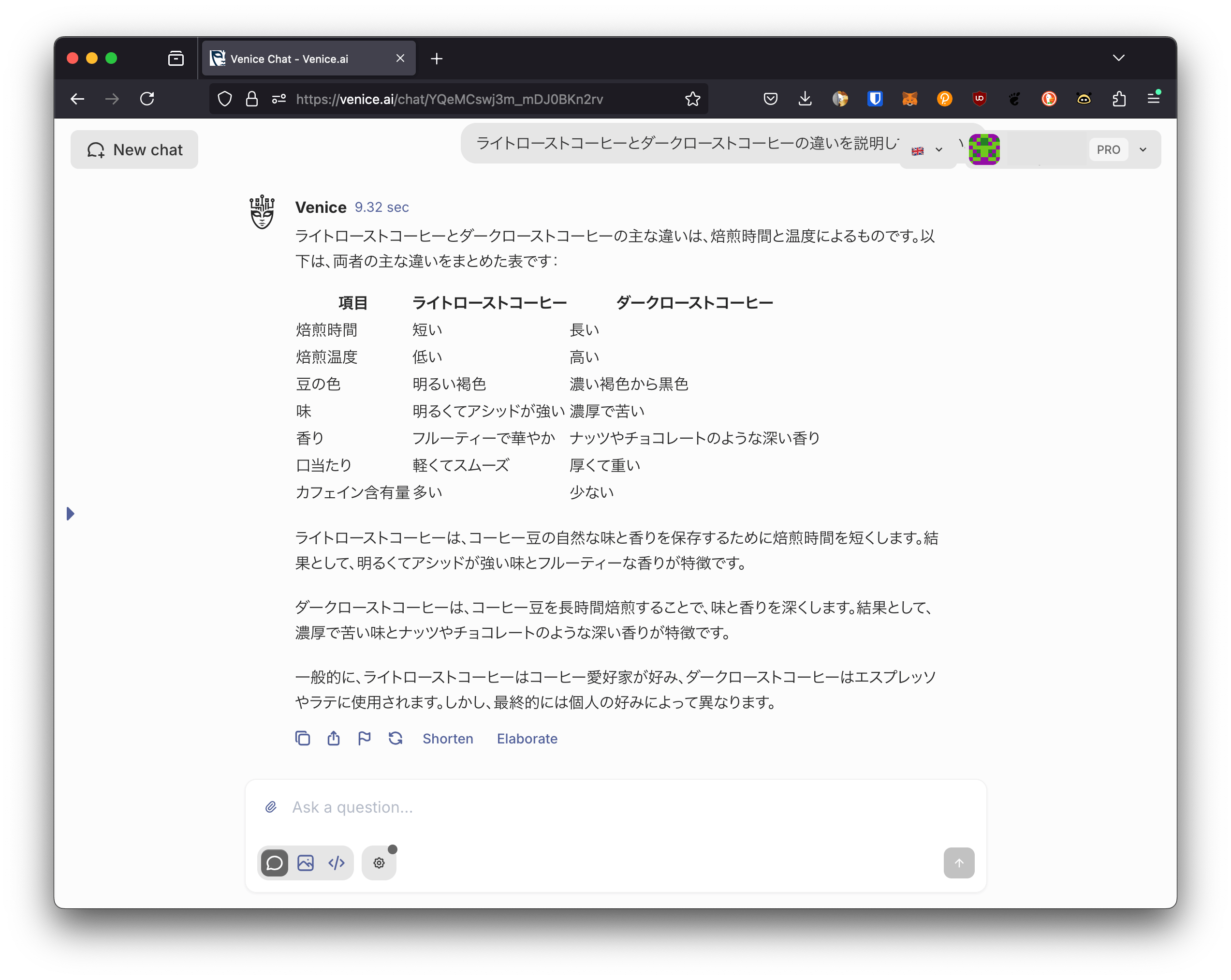 システムプロンプト